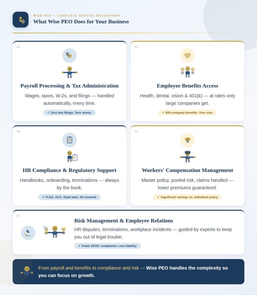 Wise PEO services