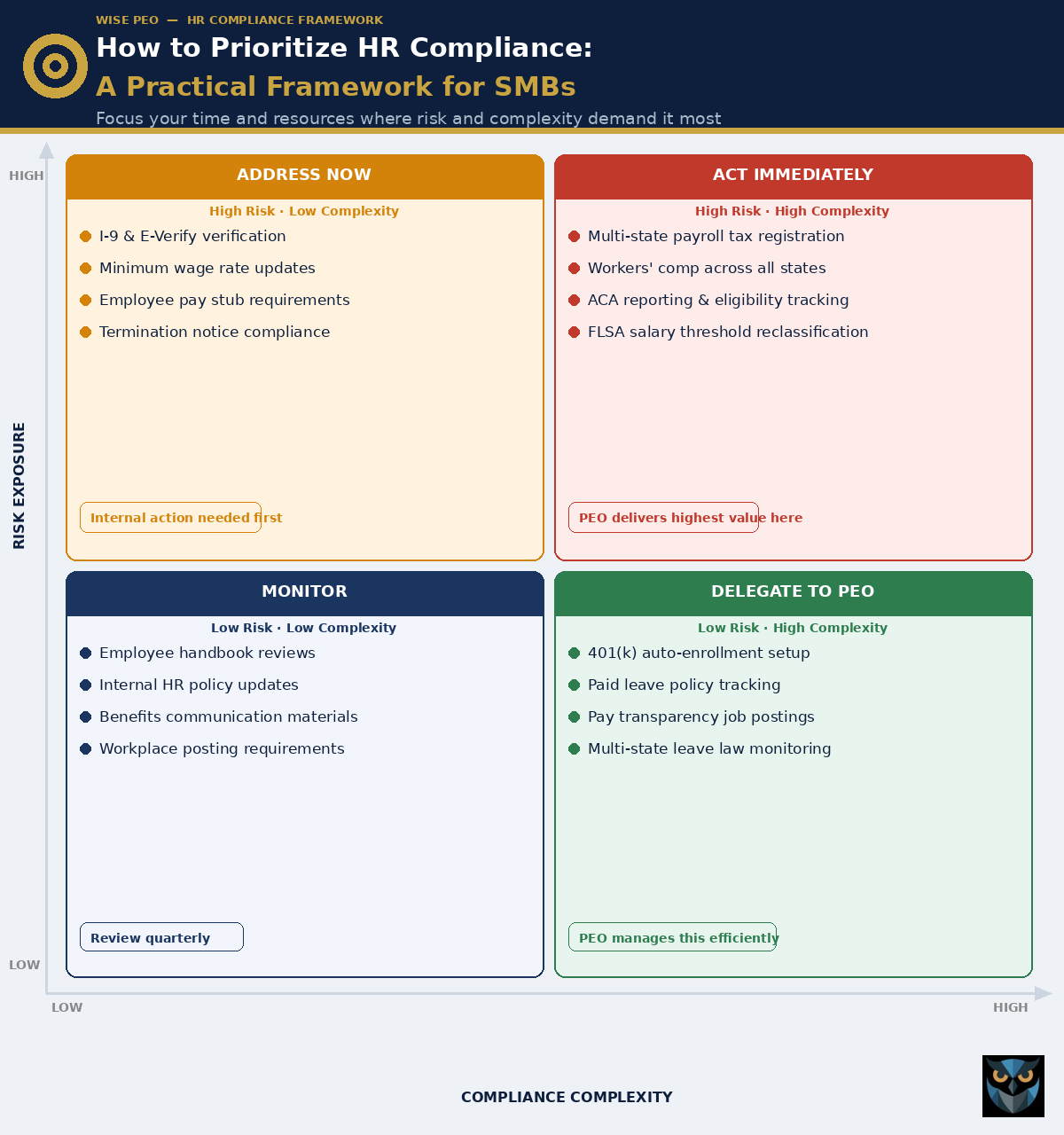 How to prioritize HR compliance