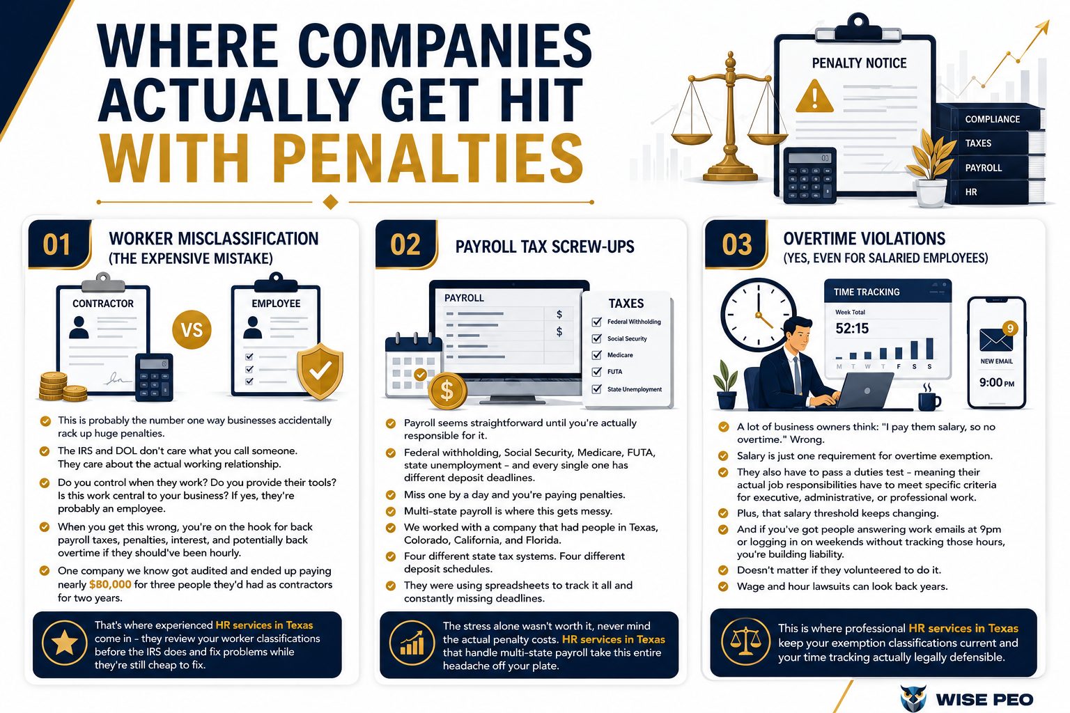 Where Companies Actually Get Hit With Penalties